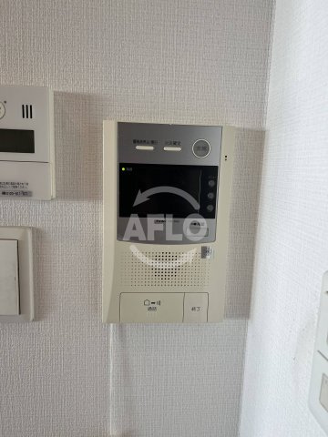 プレサンス阿波座ステーションフロントのセキュリティ|プレサンス阿波座ステーションフロント　モニター付きインターホン