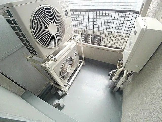 メイプル壱番館のバルコニー