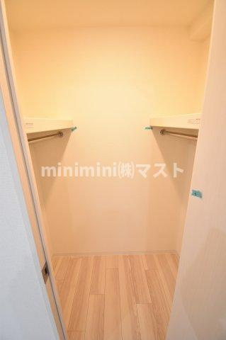 大阪市中央区本町橋の賃貸マンションの収納
