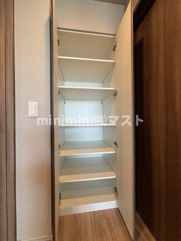 大阪市中央区常盤町２丁目の賃貸マンションの収納