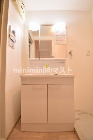 大阪市中央区松屋町の賃貸マンションの洗面所