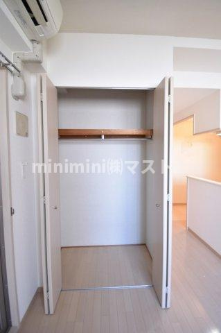 大阪市中央区松屋町の賃貸マンションの収納
