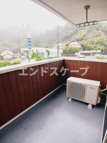 セレーナＢのバルコニー|高崎、前橋のお部屋探しはエンドスケープまで！お客様の理想お聞かせ下さい♪