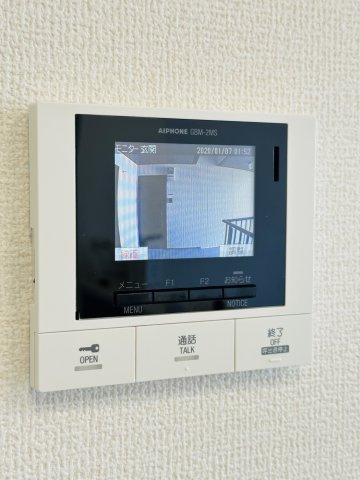 西宮市浜甲子園１丁目のアパートのセキュリティ