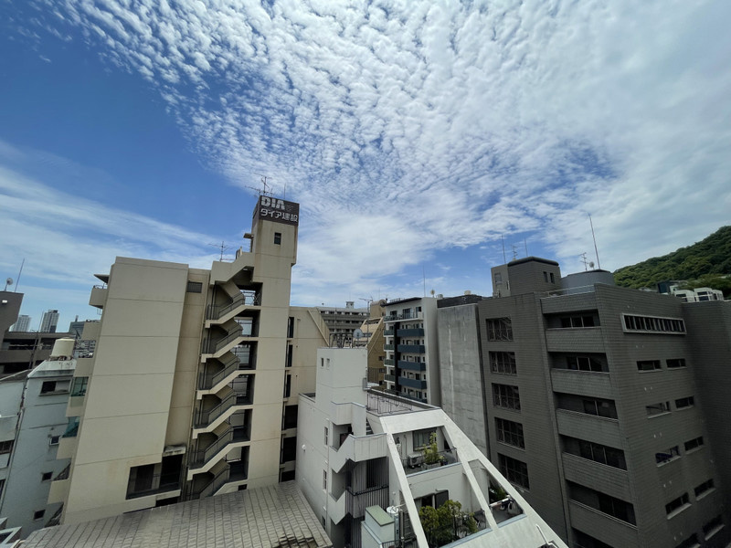 神戸市中央区生田町１丁目の賃貸マンションの展望
