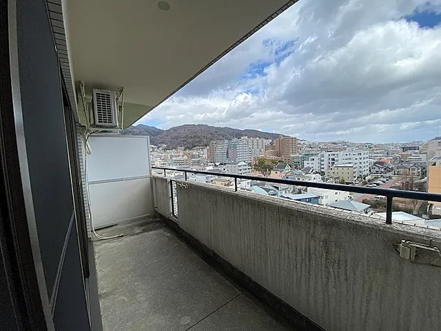 ステラ田中町のバルコニー