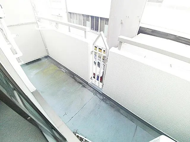 神戸市東灘区住吉宮町４丁目の賃貸マンションのバルコニー