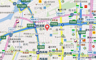【地図】 | エスリード阿波座サウスプレイス