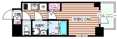 【間取り】 | エスリード新北野グランリンク