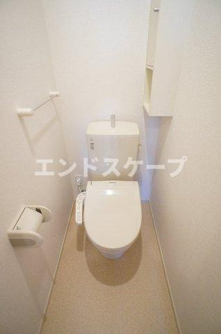 ミニヨン３のトイレ|高崎、前橋のお部屋探しはエンドスケープまで！お客様の理想お聞かせ下さい♪