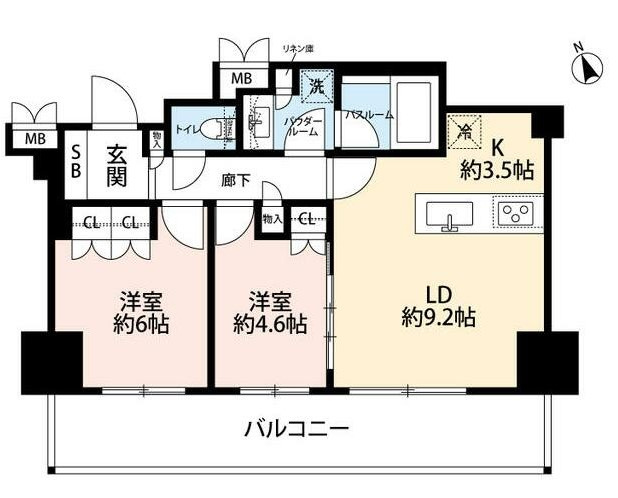 シェルゼ杉並高井戸の間取り