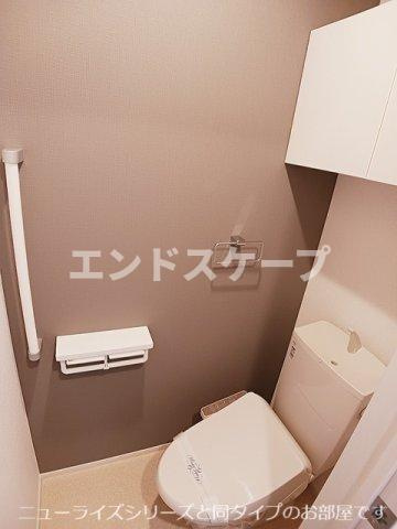 下細井町アパートのトイレ|高崎、前橋のお部屋探しはエンドスケープまで！お客様の理想お聞かせ下さい♪