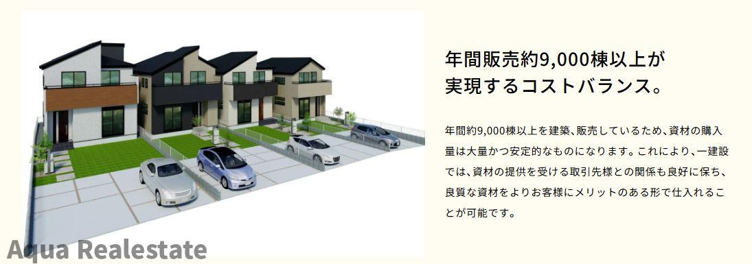 高松市国分寺町国分の新築一戸建の構造・工法・仕様