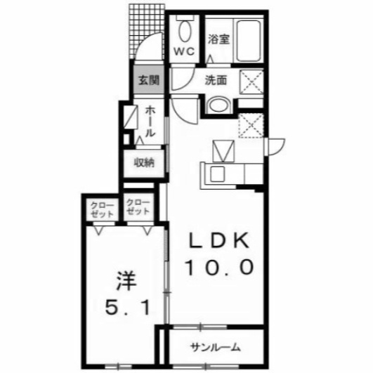 【間取り】 | トーサムポロⅠ