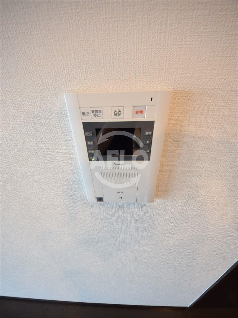 プレサンスタワー難波WESTのセキュリティ|プレサンスタワー難波ＷＥＳＴ　ＴＶ付きモニターフォン
