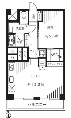 メゾン代々木の間取り