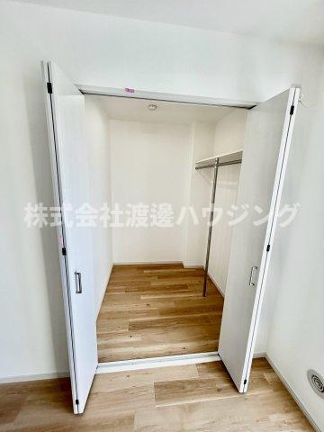アルカンシェルコート豊津の収納|ウォークインクローゼット