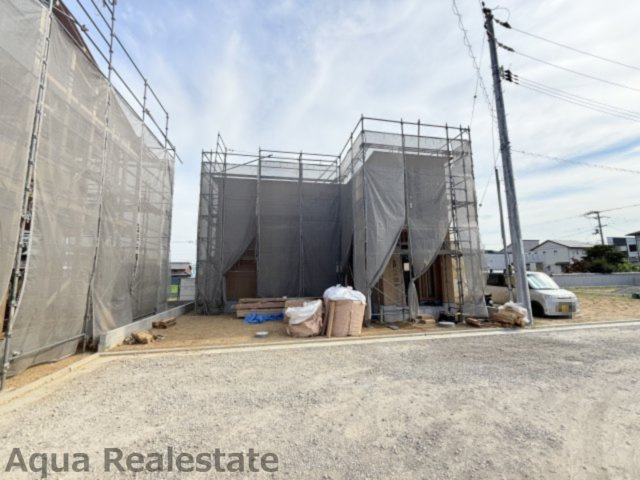 高松市国分寺町国分の新築一戸建の前面道路含む現地写真|前面道路含む現地写真です