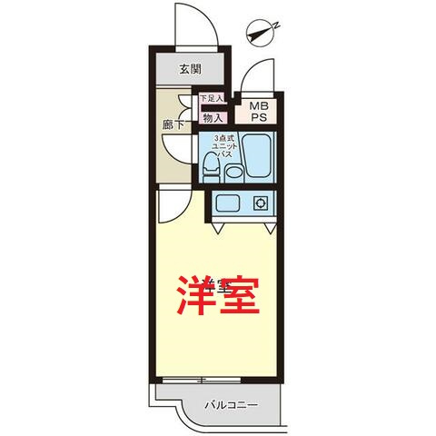 【間取り】 | クリオ大森壱番館