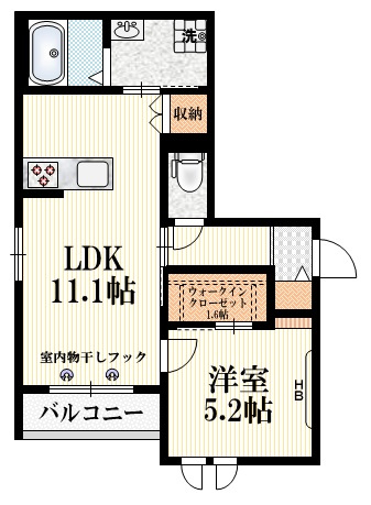 SUZUKAN　RESIDENCE　下北沢の間取り