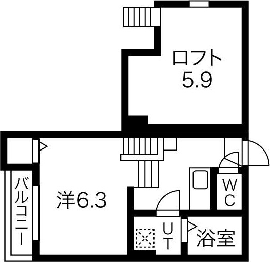 ミリオン中村本町の間取り