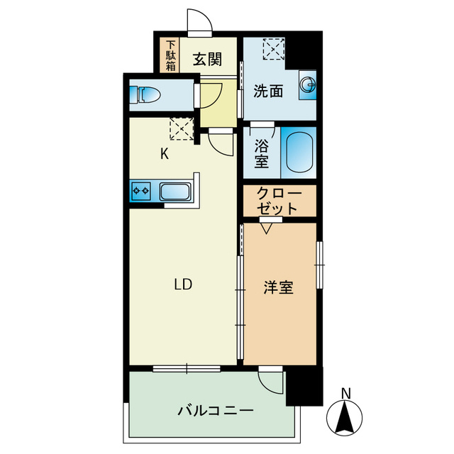 マジェスティ赤坂の間取り