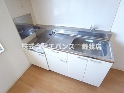 【キッチン】 | ベルレージュ鹿野 | コンパクトなキッチンで掃除もラクラク