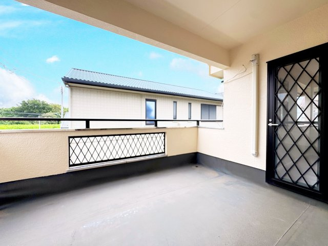 高崎市新町　中古住宅のバルコニー