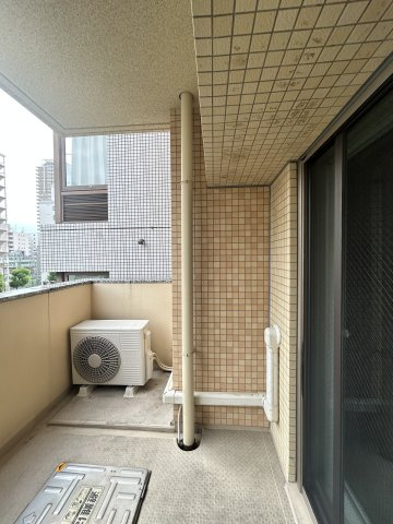 ボーベル南船場のバルコニー