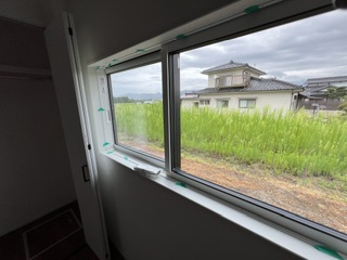 安曇野市豊科高家　中古戸建の展望|緑豊かで四季折々のロケーションが楽しめます。