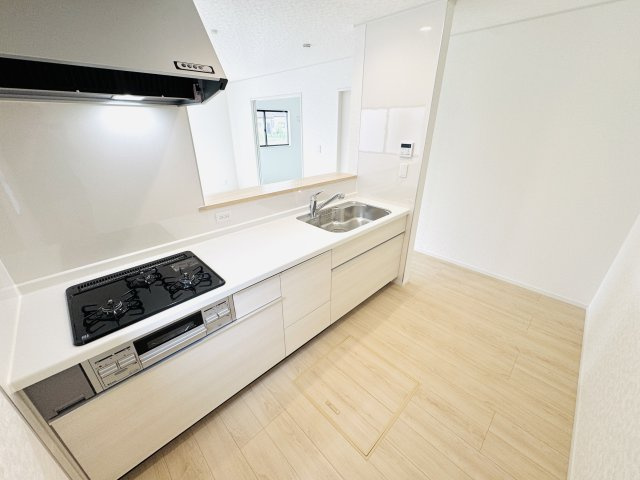 Cradle Garden伊勢崎市境米岡第3　新築住宅 1号棟のキッチン