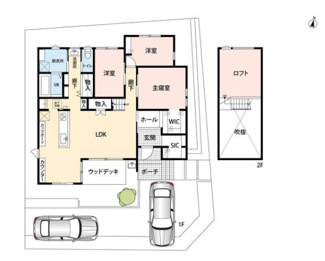 【間取り】 | 熊本県菊池郡菊陽町大字原水