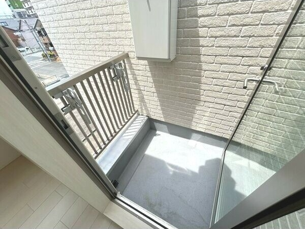 リベルテフルール花池町のバルコニー