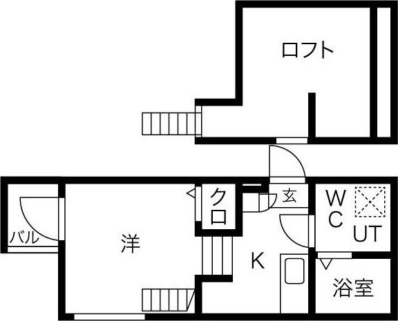リベルテフルール花池町の間取り