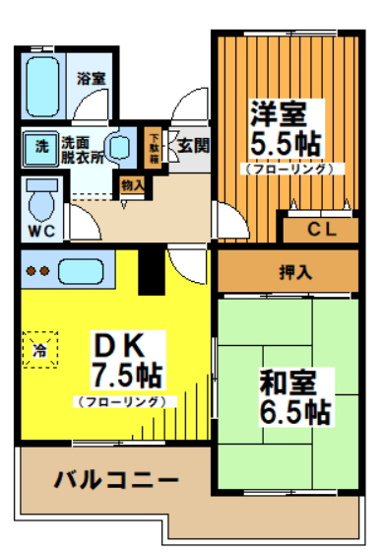 【間取り】 | メゾンフォレスト