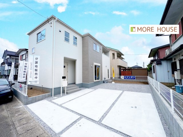 Livele Garden藤岡市下大塚　新築住宅１号棟の外観