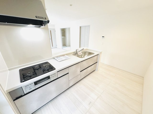 Livele Garden藤岡市下大塚　新築住宅１号棟のキッチン