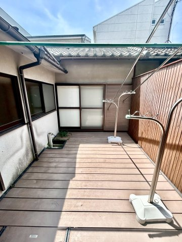 吹田市内本町一戸建の庭