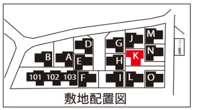 川崎市多摩区中野島３丁目の一戸建ての区画図