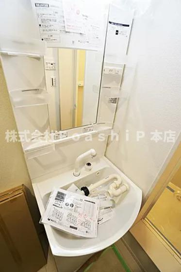 メルディア調布の洗面所