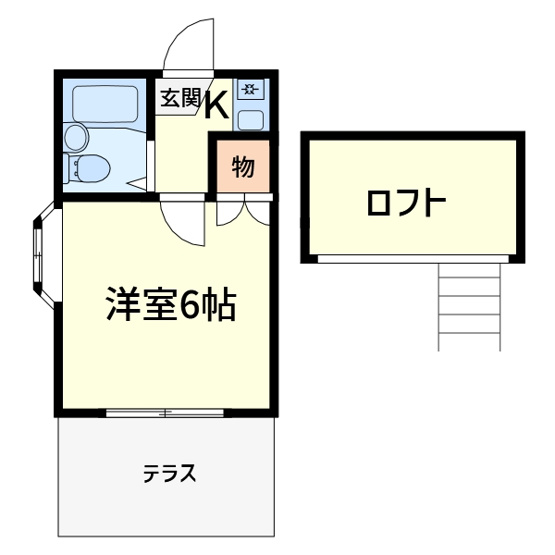 【間取り】 | エイブル富田