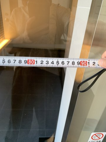 パティーナ北綾瀬のその他共用部分|オートロック扉幅89cm