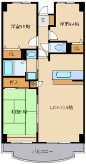 【間取り】 | シャトル清水 | 間取り図