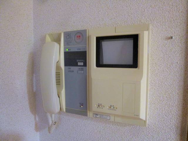 訪問者も確認できるＴＶモニタ付きドアホン