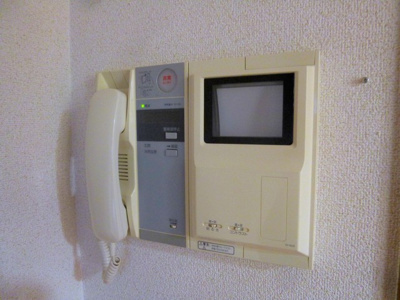 訪問者も確認できるＴＶモニタ付きドアホン