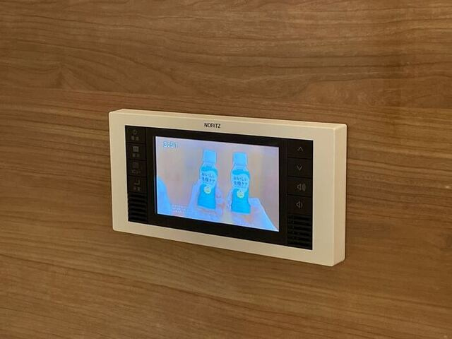 プリーモの設備|浴室テレビがついてます。