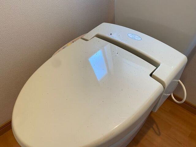 リビオンＨ＆Ｍのトイレ|温水洗浄便座付きトイレです。