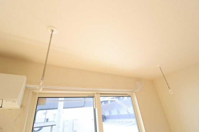 プレシャス前橋　Ａの設備|室内物干し