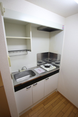 1口ガスコンロ付キッチン