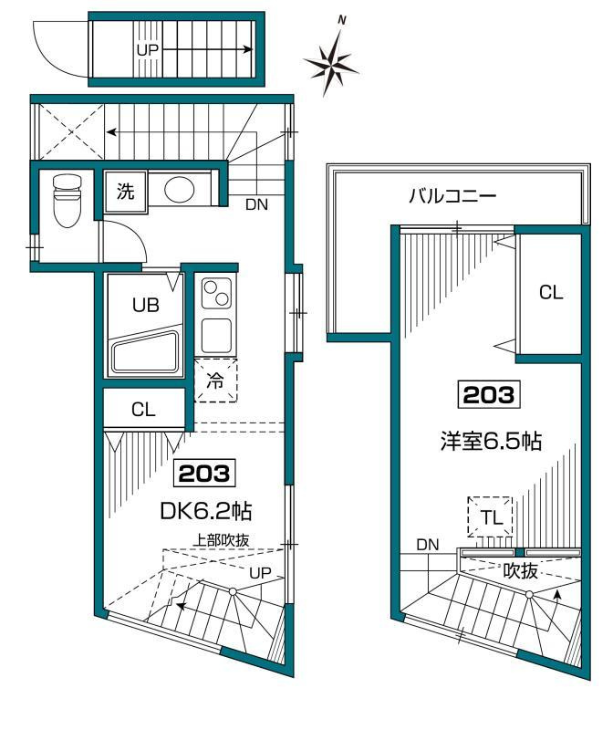 グランエッグス明大前サウスの間取り|間取り図